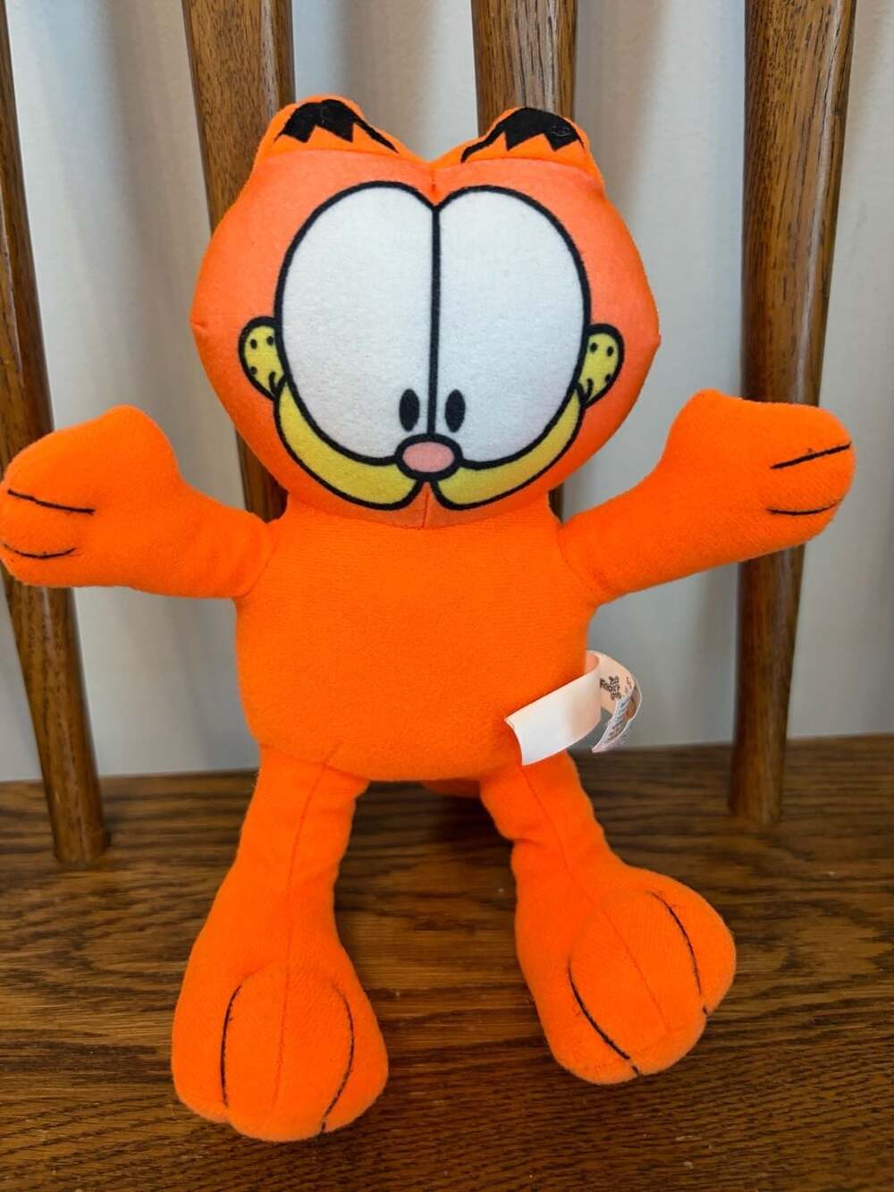 GARFIELD ODIE BY PAWS INC. GARFIELD FLUORESCENTE STUFFED PLUSH TOY 12"INCHES PRE